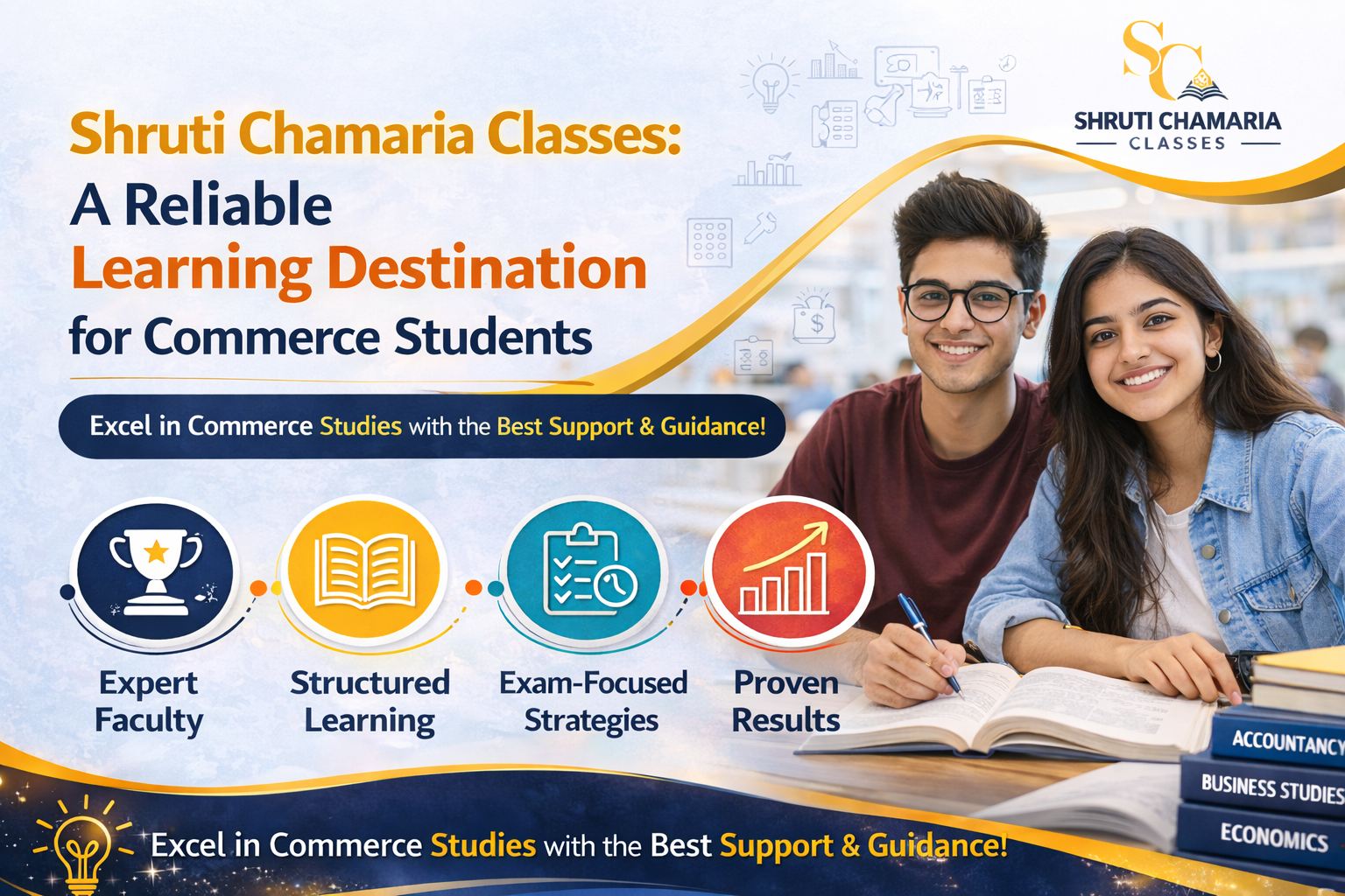 Shruti Chamaria Classes: A Reliable Learning Destination for Commerce Students