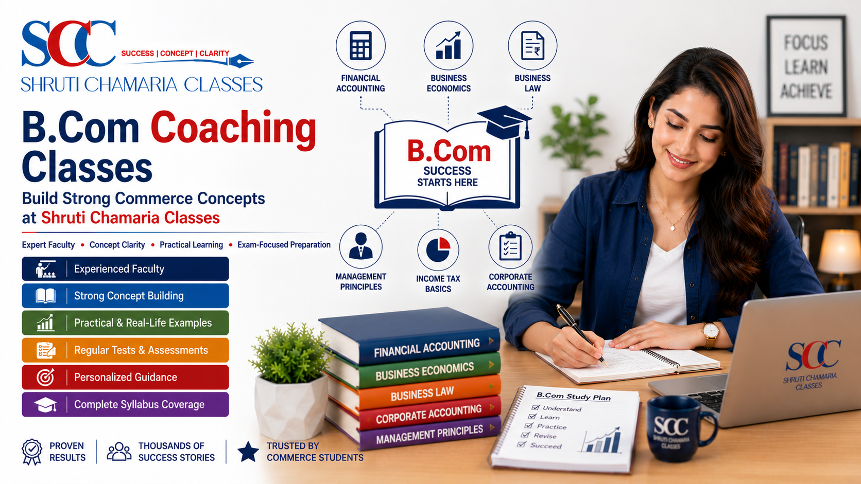 B.Com Coaching Classes: Build Strong Commerce Concepts at Shruti Chamaria Classes