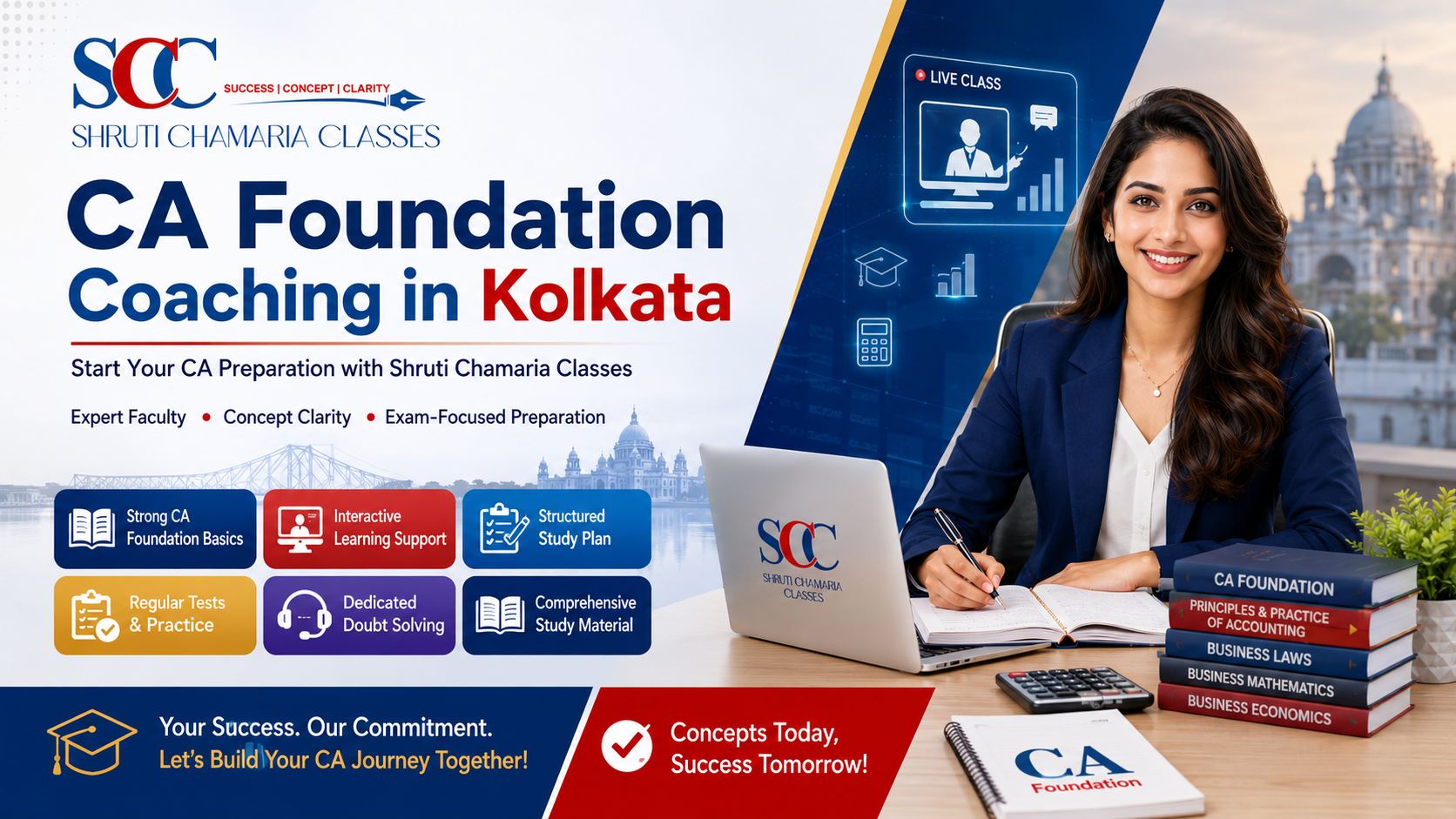 CA Foundation Coaching in Kolkata: Start Your CA Preparation with Shruti Chamaria Classes