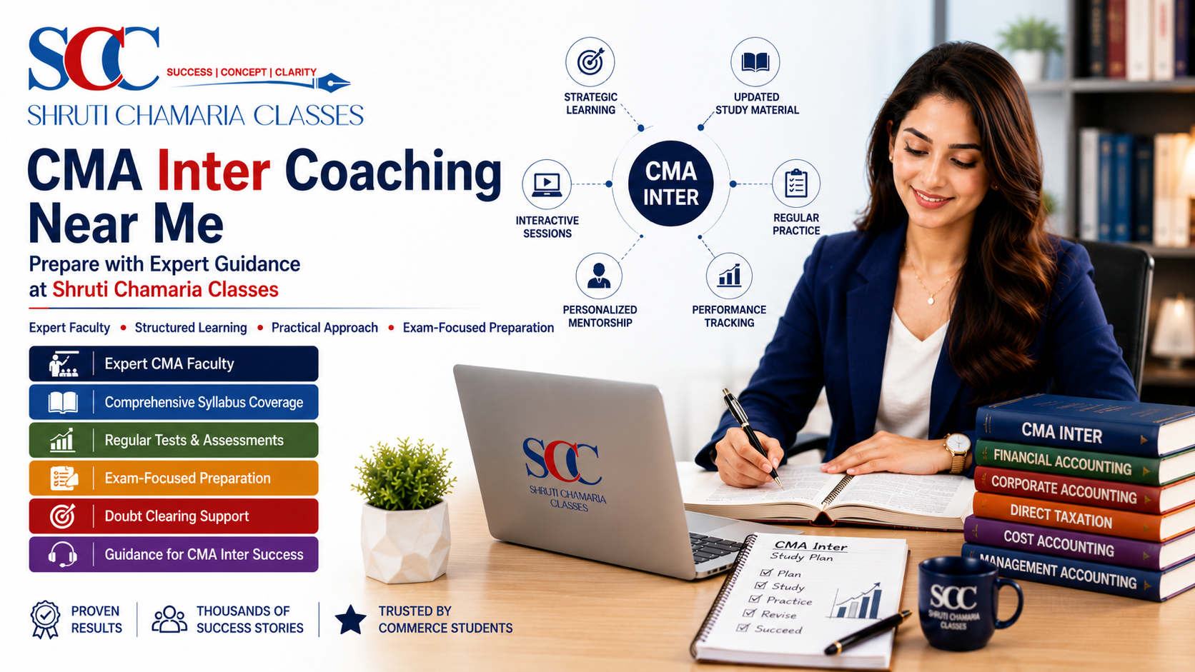 CMA Inter Coaching Near Me: Prepare with Expert Guidance at Shruti Chamaria Classes