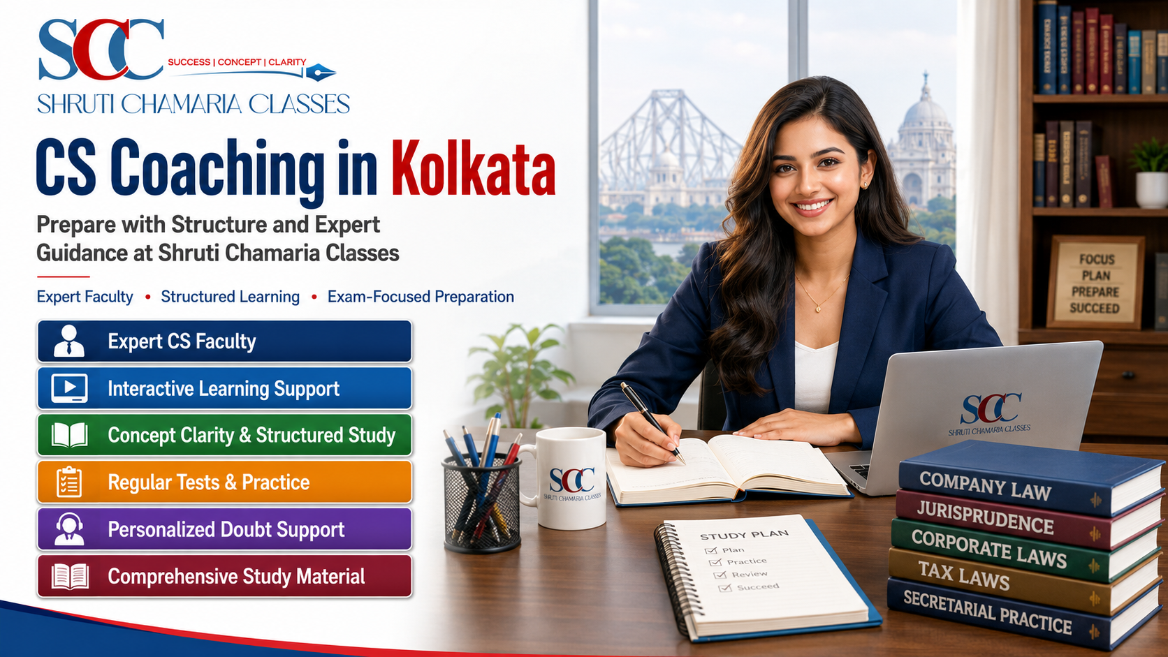 CS Coaching in Kolkata: Prepare with Structure and Expert Guidance at Shruti Chamaria Classes
