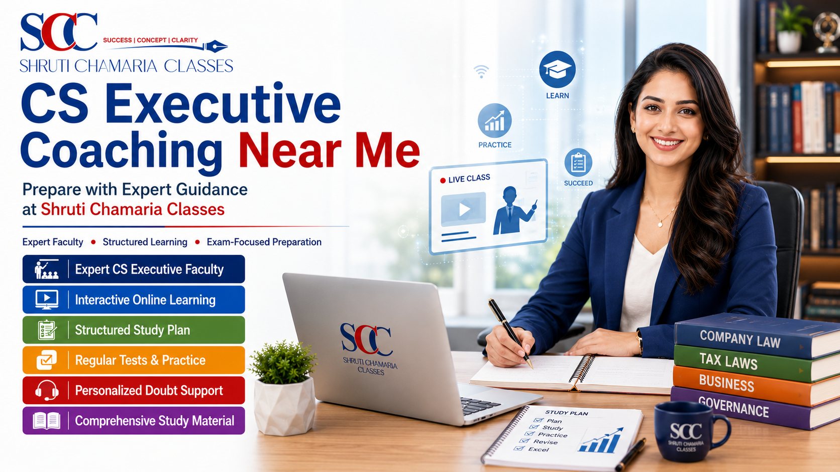 CS Executive Coaching Near Me: Prepare with Expert Guidance at Shruti Chamaria Classes